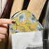 Naanle 7 Custom Pill Box Day Pill Case Bag Daisy Flowers Personalized Name Travel Pill Organizer Bag with Zipper