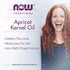NOW Foods Apricot Kernel Oil, Hair Moisturizer, 4-Ounce, Rejuvenating Skin Oil