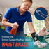 FEATOL Adjustable Wrist Brace for Carpal Tunnel, Night Support with Splint, Hot/Ice Pack, Large/X-Large, Left Hand