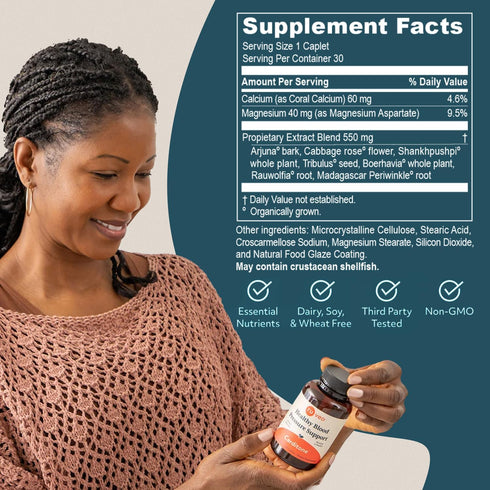 ruved Carditone - Natural Heart Health Supplement for Women & Men, 30 Vegetarian Caplets