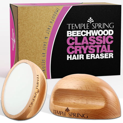 Temple Spring Crystal Hair Eraser - Painless Magic Hair Remover Stone for Silky Smooth Skin