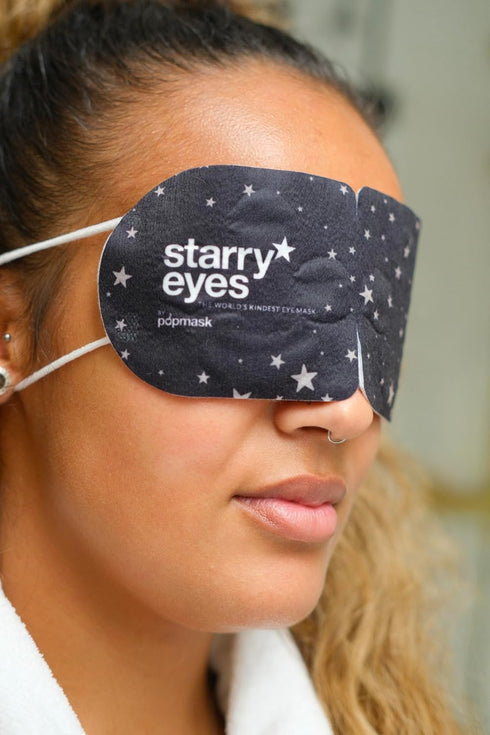 POPBAND Popmask Starry Eyes Self-Heating Eye Masks, Natural Heat Relief for Migraines, 3 Masks