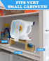 Skywin Wood Laundry Detergent Holder & Drip Tray Catcher, Wood Soap Dispenser, Laundry Bottle Stand, Organizer.