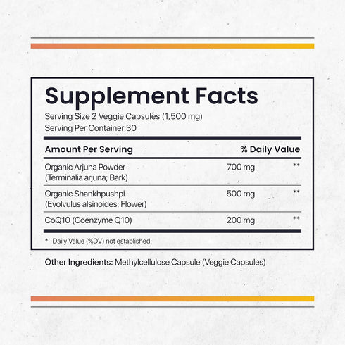Nature's Pure Blend COQ10 Plus, Nutritional Supplements for Heart Health, Blood Pressure & Energy Support