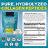 Viva Naturals Hydrolyzed Collagen Peptides Powder - 1 lb Grass-Fed & Pasture-Raised Collagen for Women, Type I & III Unflavored Bovine Collagen Powder, Collagen Protein Powder for Hair, Skin, & Nails