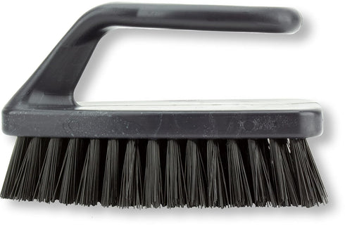 SPARTA Heavy Duty Scrub Brush, Hand Brush with Iron Handle for Kitchen Pots and Bathroom Sink, 6 Inches