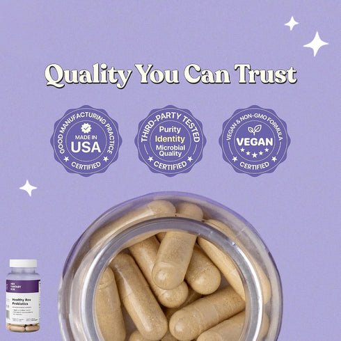 Her Fantasy Box | Healthy Box | Vaginal Probiotics for Women Prebiotics + Advanced Lactobacillus Blend Hormonal
