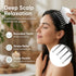 HUGJOG Metal Gua Sha Scalp Massage Tool - Multi-Edge Metal Head Massager & Scalp Scrubber, Portable Gua Sha Comb