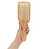 Wooden Bristle Paddle Hair Brush - 10.25" Length, 3.5" Width - Eco Friendly Wood Handle