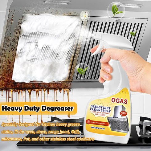 TIEDXIOY -120ml/4Fl.Oz Stainless Steel Cleaner Foam, Heavy-Duty Degreaser Oven & Stove Top Cleaner, Remove Kitchen
