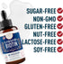 Liquid Biotin for Hair Growth, 10,000mcg Collagen 5,000mcg, Extra Strength Liquid Drops for Women, 2oz