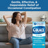 Colace Clear Stool Softener - Soft Gel Capsules for Constipation Relief, 50mg Docusate Sodium, Doctor Recommended, 60ct