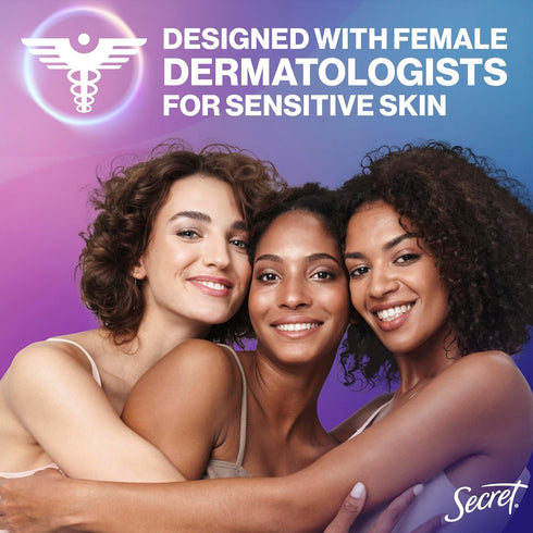 Secret 72 2.4 oz 3.5 oz (Pack 2) Whole Body Deodorant for Women, Stick + Spray Bundle, Peach + Vanilla Blossom Scent