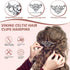 Syhood 8 Pcs Vintage Knot Viking Celtic Hair Clips, Retro Silver Metal Barrette Hairpins for Women