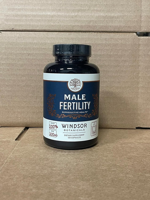 Male Fertility Supplement with Maca Root - Prenatal Vitamins for Men - 120 Capsules, 2 Month Supply