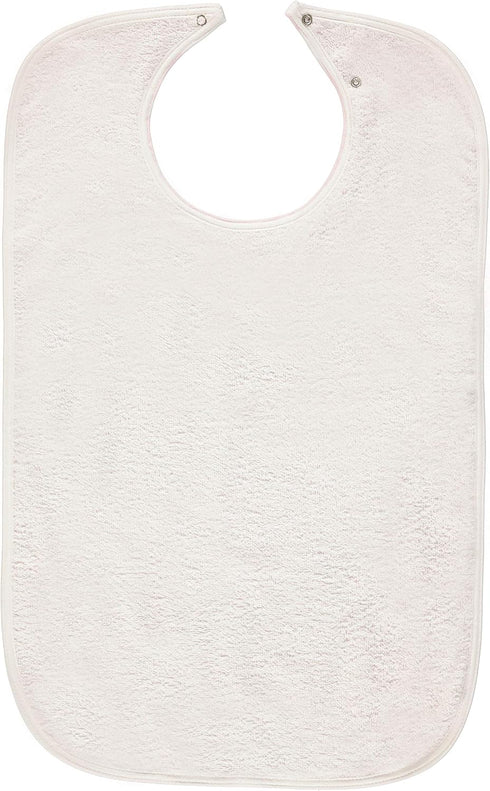 NOBLES HEALTH CARE PRODUCT SOLUTIONS Nobles 3 Terry Adult Bibs with Vinyl Barrier - Snap Closure