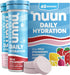 Nuun Hydration Daily Wellness Electrolyte Tablets, Mixed Berry, 4 Pack (40 Servings): No Sugar, 5 Essential Electrolytes