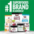FORCE FACTOR Smarter Greens Daily Wellness Powder, 30 Servings - Supports Energy, Immunity & Digestion, Superfood