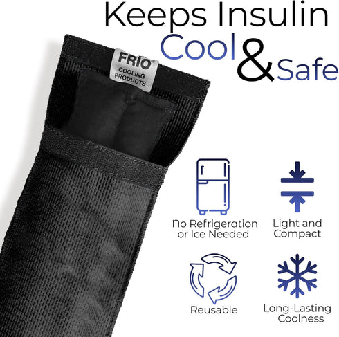 FRIO INDIVIDUAL Insulin Pen Cooling Case, Diabetic Travel Wallet