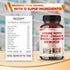 Cayenne Pepper 8000mg, Ginger 3000mg, Turmeric 2500mg, Berberine 2500mg - Digestion & Gut Health Support - Made in USA