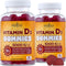 NEW AGE Vitamin D3 5000 IU Gummies, Immune Support, Strong Bone Health - 120 Gummies (Pack of 2)