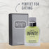 Novo Infinity for Men - 3.4 Fluid Ounce Eau De Parfum Spray - Citrusy & Floral Notes
