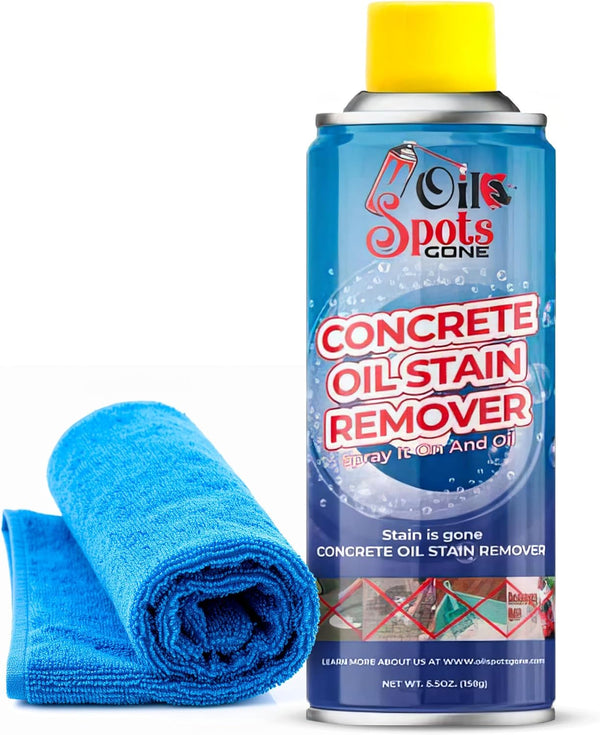 Oil Spots Gone Heavy Duty Concrete Oil Stain Remover Spray Industrial Strength Degreaser for Driveway,