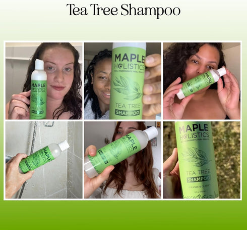 Pure Tea Tree Oil for Hair, Skin, and Nails - 100% Pure Essential Oil with Dropper for Aromatherapy - 4 Fl Oz