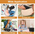 Likesing Period Bag for Girls Womens, Leather Sanitary Napkin Storage Bag, Portable Menstrual Pad Bag Period Pads