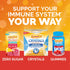 Emergen-C 750mg Vitamin C Gummies for Adults - Immune Support, Gluten Free, Strawberry, Lemon, Blueberry - 45 Count