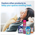 Clorox Fraganzia Small Room Air Freshener, Lavender with Eucalyptus, 2 Units, Peel & Place