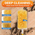 YHOVID 360 Duster(60)+3FT +1 Heavy Duty Duster Refills, Disposable Dusters Kit for Cleaning Dusting Furniture Blind