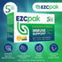 EZC Pak 5-Day Immune Support Booster - Vitamin Supplement with Echinacea, Zinc, Vitamin C, Pack of 2