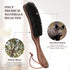 BFWood Clothes Brush, Boar Bristle Lint Brush for Suits, Cashmere, Wool, Velvet, Suede and Pet Hair, Large Black Walnut