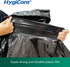Ultra Strong 30 Gallon Trash Bags, Unscented, 120 Count, Heavy Duty, Leakproof, Black