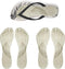 2 Pairs Arch Support Cushion Insoles, Gel Adhesive Anti-Slip Inserts for Plantar Fasciitis Pain Relief for Men and Women