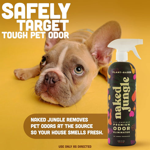 Naked Jungle Plant-Based Odor Eliminator, 24 Fl Oz