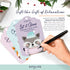 SpaLife Holiday Gift Tags Pack Facial Sheet Masks, Hydrating & Moisturizing Variety Pack