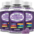 Sambucus Elderberry Immune Gummies - Daily Immune Support for Kids and Adults with Zinc, Vitamin C, D3, B6, B12