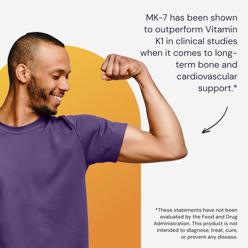K2 100 (MK-7, 180 Healthy Origins Vitamin mcg Non-GMO, Gluten Free, Cardiovascaular Support, Bone Support), Veggie Gels