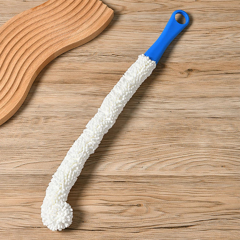 Maxmoral 2PCS 44.5cm Wine Glass Cleaning Foam Brush Flexible Long Bottle Cleaner Suitable for Cleaning Cup and Coffee