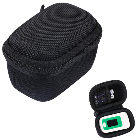 Hard Storage Case Bag for Fingertip Pulse Oximeter | Fits Innovo Deluxe/Santamedical/Concord Sapphire Monitor