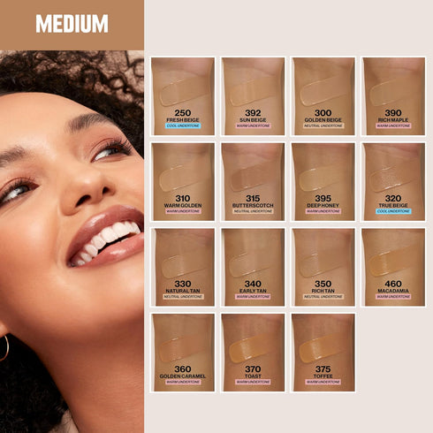 Revlon Liquid Foundation - ColorStay Face Makeup for Combination & Oily Skin, SPF 15, 370 Toast