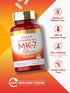 Carlyle Vitamin K2 MK7 100mcg - 200 Vegan Capsules, Menaquinone-7 Supplement, Non-GMO, Gluten Free