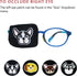Cotton & Silk Eye Patch for Kids Glasses, Right Eye, Bulldog