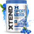 XTEND Sport BCAA Powder Blue Raspberry Ice, Electrolyte Powder for Recovery & Hydration, 30 Servings