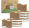 10 Pack No-Scratch Eco-Friendly Dish Sponges, Natural Kitchen Sponges for Washing & Cleaning