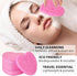 Women 60-Count Compressed Cellulose Heart Shape Face Sponges - 100% Natural Cosmetic Sponges for Cleansing &