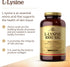 Solgar L-Lysine 1000 mg, 250 Tablets - Enhanced Absorption and Assimilation - Promotes Integrity of Skin and Lips -