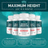 Height Growth Maximizer, Calcium, Vitamin D3 and Zinc Blend Pills, Bone Growth Supplement for Kids and Teens, 60 Caps